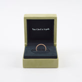 Van Cleef and Arpels Perlee pearls of gold ring , small model, 18k Rose Gold size 53